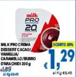 DEM Milk pro crema dessert cacao/ vaniglia caramello/burro d'ara chidi offerta