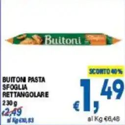 DEM Buiton pasta sfoglia rettangolare offerta