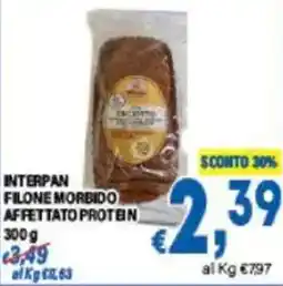 DEM Interpan filone morbido affettato proten offerta