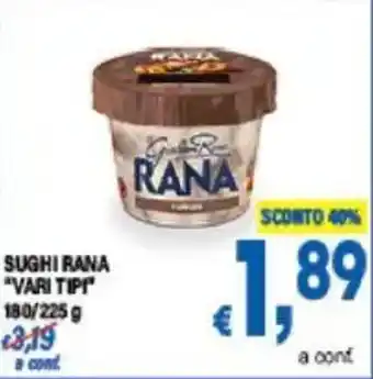 DEM Sughi rana "vari tipi offerta