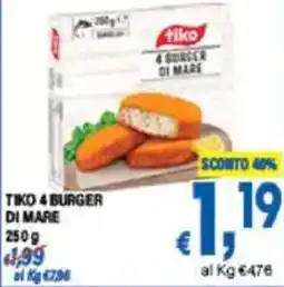 DEM Tiko 4 burger di mare offerta