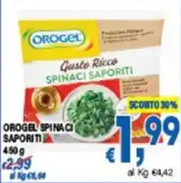 DEM Orogel spinaci saporiti offerta