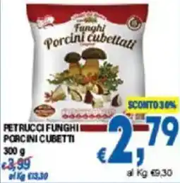 DEM Petrucci funghi porcini cubetti offerta