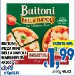 DEM Buitoni pizza mini bella napoli margherita offerta