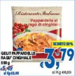 DEM Gelit pappardelle ra gu' cinghiale offerta