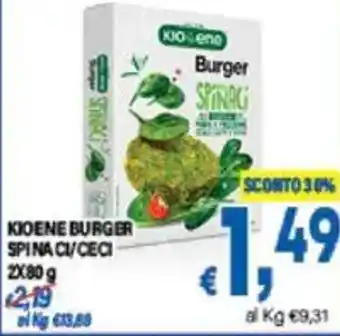 DEM Kioene burger spina ci/ceci offerta