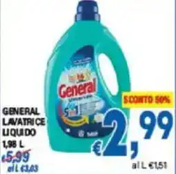 DEM General lavatrice liquido offerta