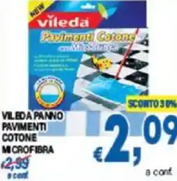 DEM Vileda panno pavimenti cotone microfibra offerta