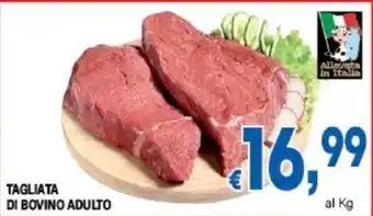 DEM Tagliata di bovino adulto offerta