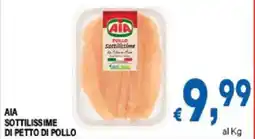 DEM Aia sottilissime di petto di pollo offerta