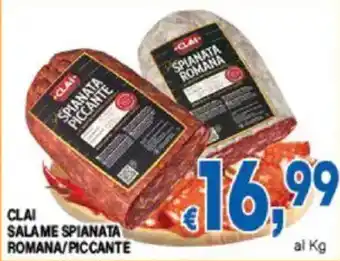 DEM Clai salame spianata romana/piccante offerta