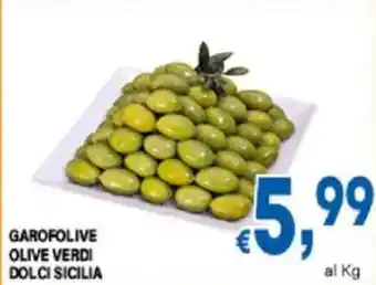 DEM Garofolive olive verdi dolci sicilia offerta