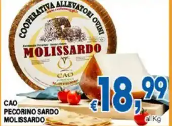 DEM Cao pecorino sardo molissardo offerta