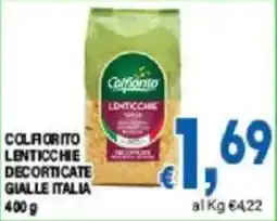 DEM Cola orito lenticchie decorticate gialle italia offerta