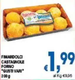 DEM Fimardolci castagnole forno "gusti vari" offerta