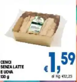 DEM Cenci senza latte e uova offerta