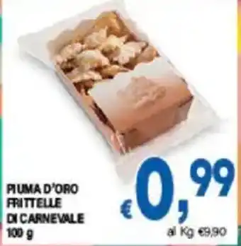 DEM Piuma d'oro frittelle di carnevale offerta