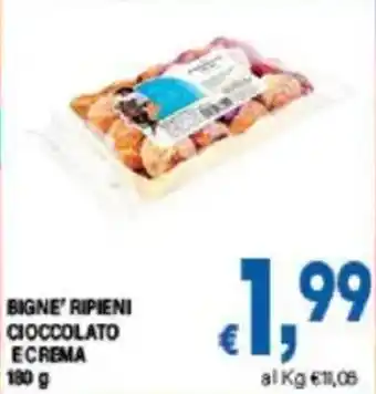 DEM Bigne' ripieni cioccolato ecrema offerta