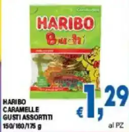 DEM Haribo caramelle gusti assortiti fruittella "vari tipi offerta