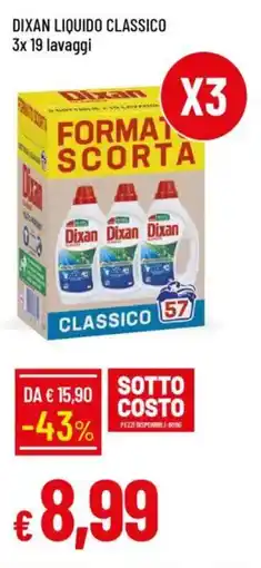 IperFamila Dixan liquido classico offerta