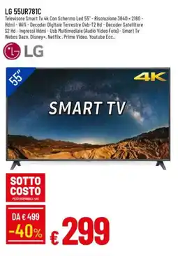 IperFamila LG 55UR781C offerta