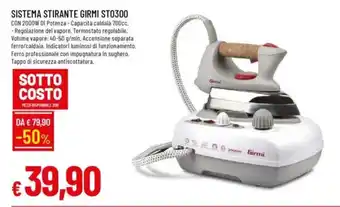 IperFamila SISTEMA STIRANTE GIRMI ST0300 offerta