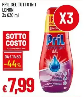 IperFamila Pril gel tutto in 1 lemon offerta