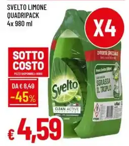 IperFamila Svelto limone quadripack offerta