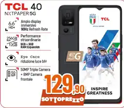 Ipercoop TCL 40 NXTPAPER 5G offerta