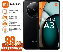 Ipercoop Redmi A3 offerta