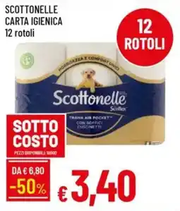 IperFamila Scottonelle carta igienica offerta