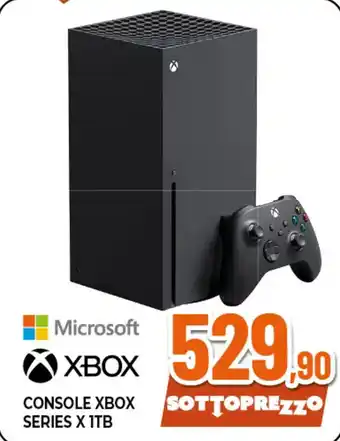 Ipercoop Xbox console series x ttb offerta