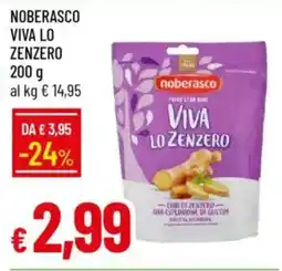 IperFamila Noberasco viva lo zenzero offerta