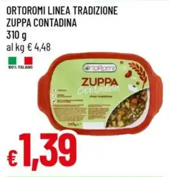 IperFamila Ortoromi linea tradizione zuppa contadina offerta