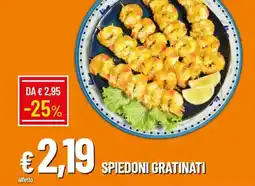 IperFamila Spiedoni gratinati offerta