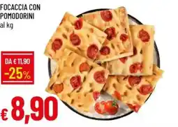 IperFamila Focaccia con pomodorini offerta