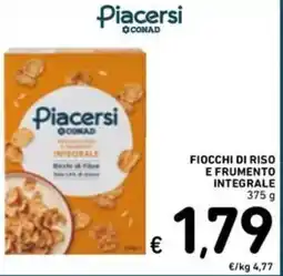 Spazio Conad Fiocchi di riso e frumento integrale offerta