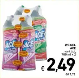 Spazio Conad Wc gel ACE offerta