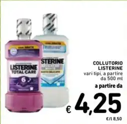 Spazio Conad Collutorio LISTERINE offerta