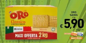 Spazio Conad Oro saiwa offerta