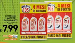 Spazio Conad Detersivo lavatrice OMINO BIANCO offerta