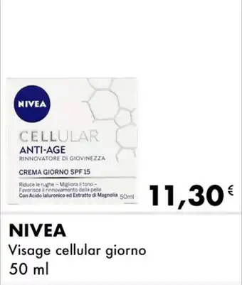 Iper Tosano NIVEA Visage cellular giorno offerta