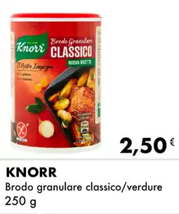 KNORR Brodo granulare classico/verdure
