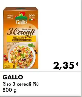 Iper Tosano GALLO Riso 3 cereali Più offerta