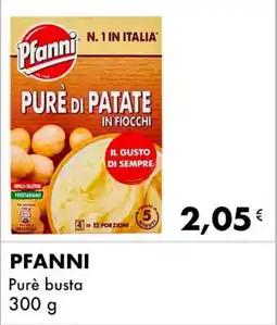 Iper Tosano PFANNI Purè busta offerta