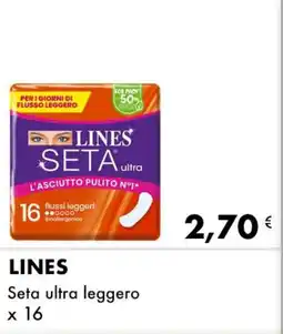 Iper Tosano LINES Seta ultra leggero offerta