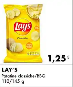 Iper Tosano LAY'S Patatine classiche/BBQ offerta