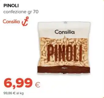 Tigre Consilia pinoli offerta