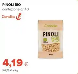 Tigre Consilia pinoli bio offerta