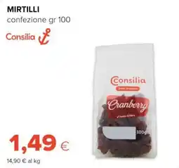 Tigre Consilia mirtilli offerta